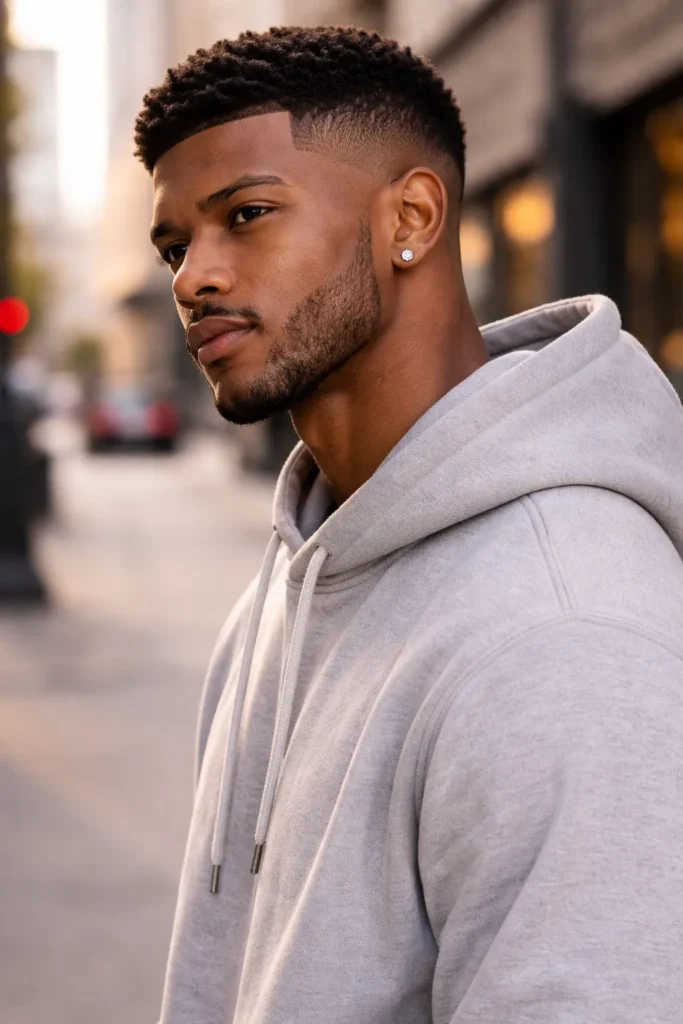 Caesar Crop with High Taper