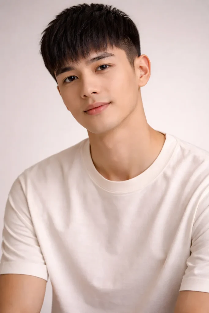 Caesar Cut with Taper