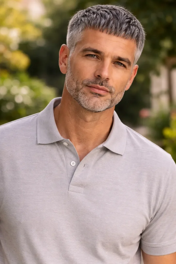 Caesar with Natural Grey Blend