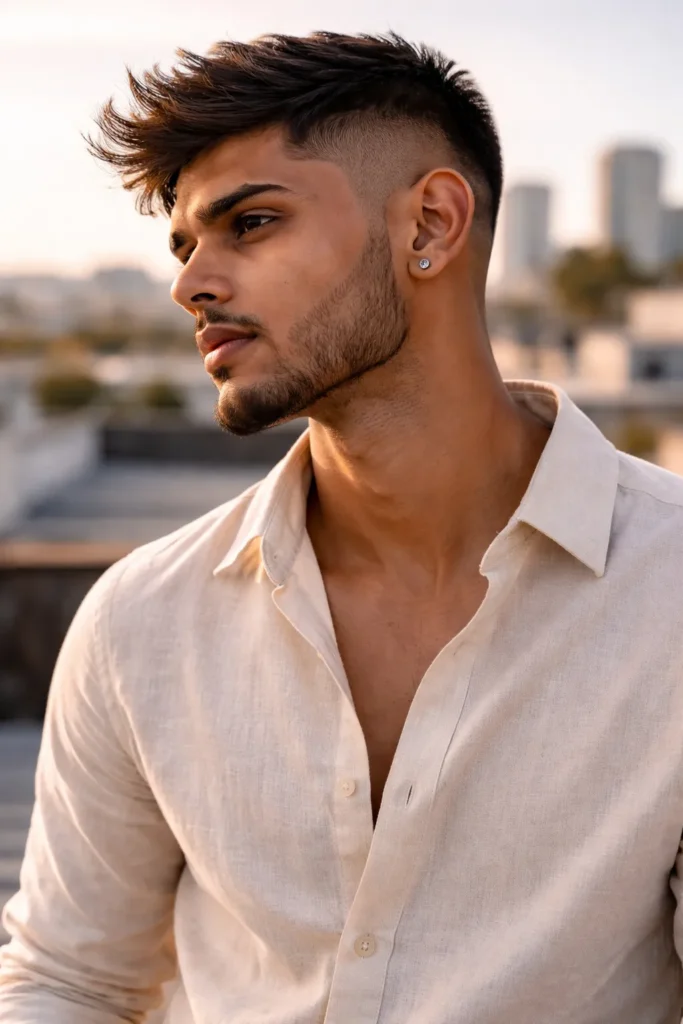 Caesar with Side Texture Push