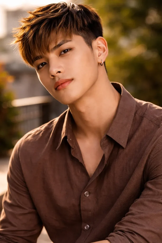 Caramel Highlights on Dark Hair