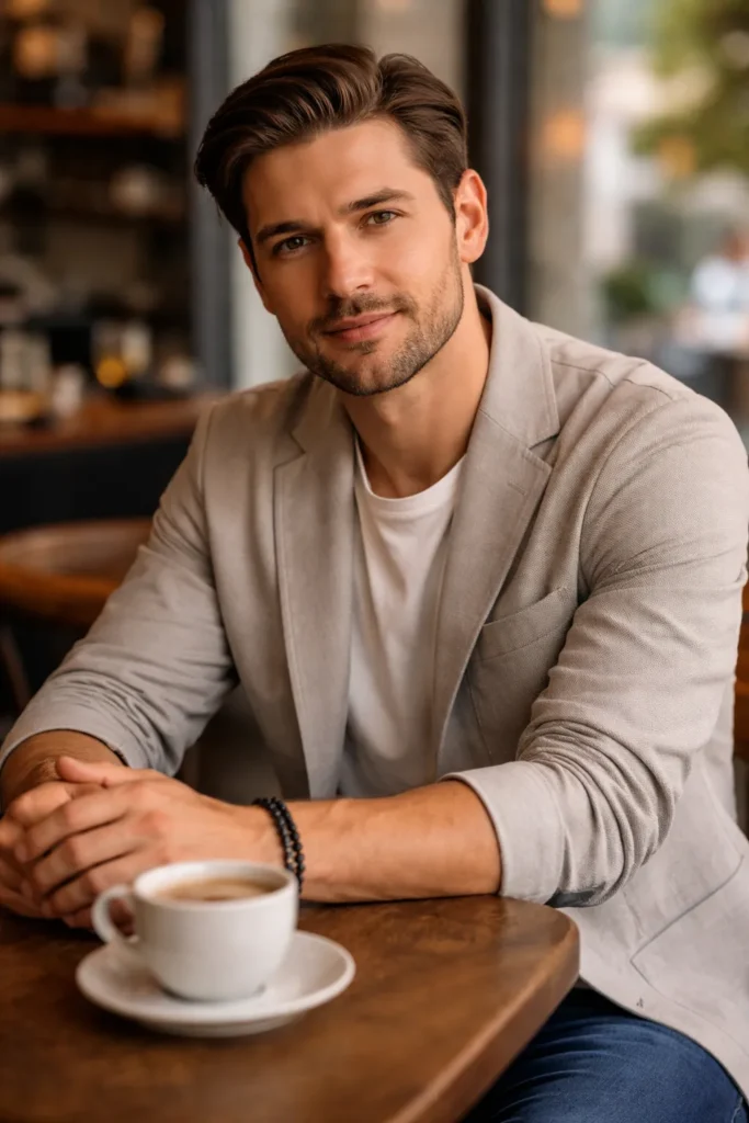 Casual Gentleman Comb Over