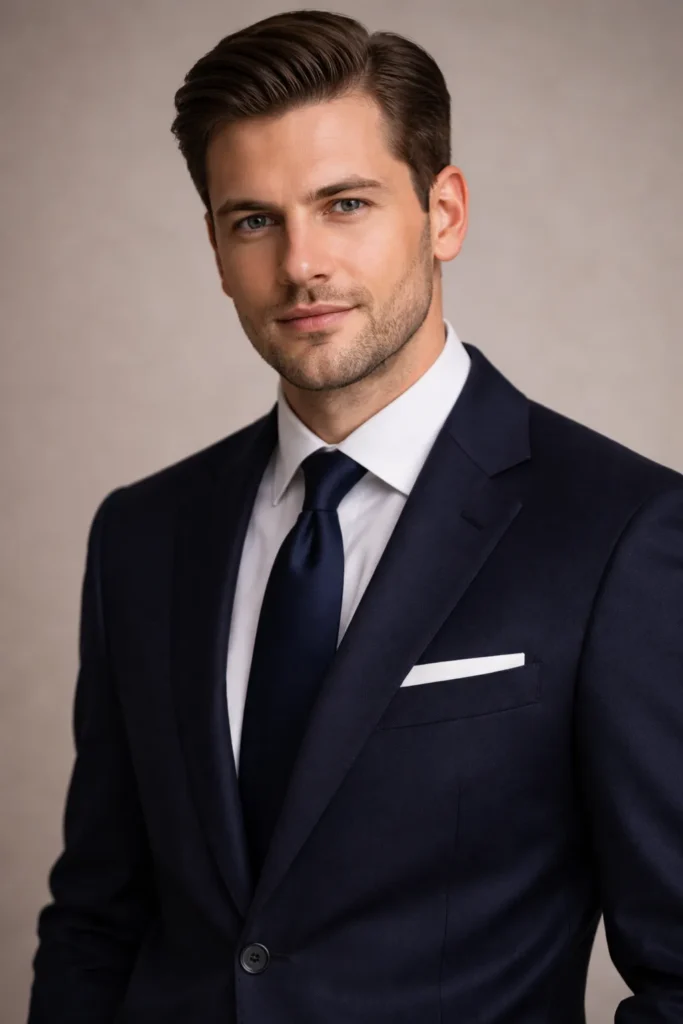 Classic Side-Part Comb Over