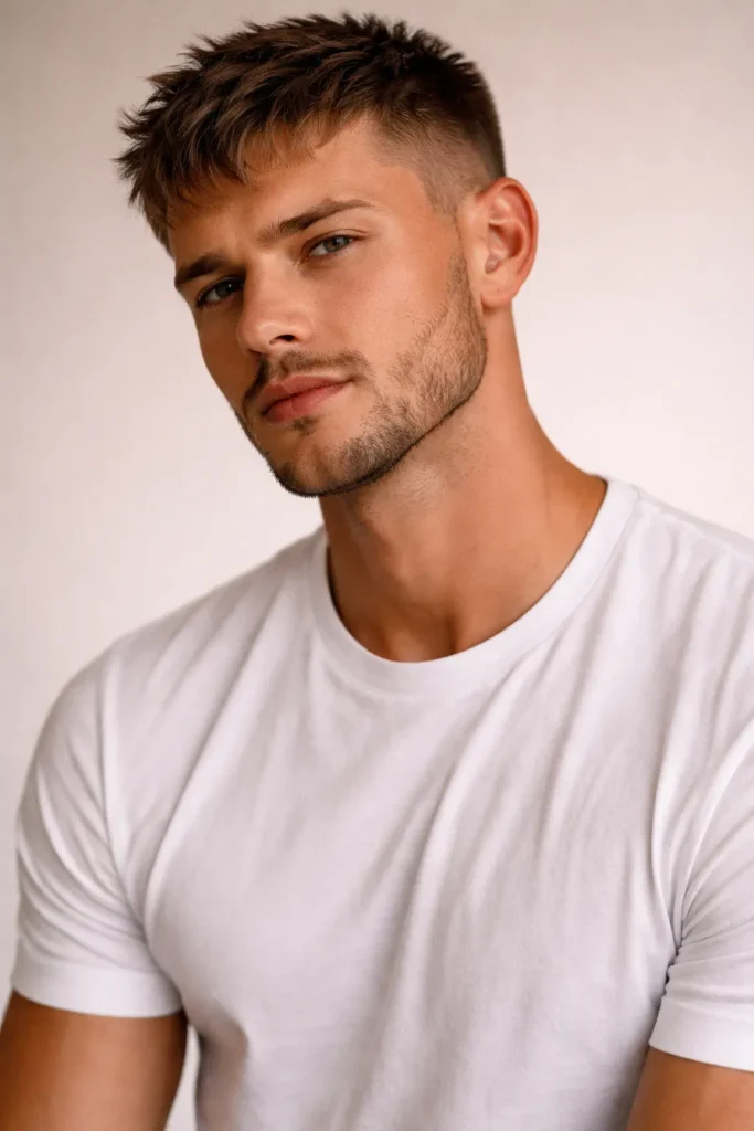 Classic Textured Caesar Cut