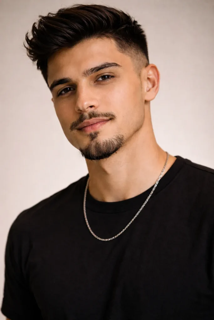 Clean Petite Goatee Style