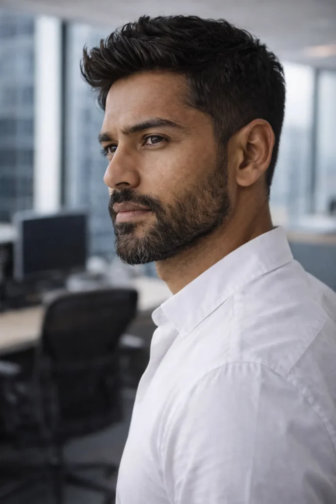 Clean Taper Medium Beard