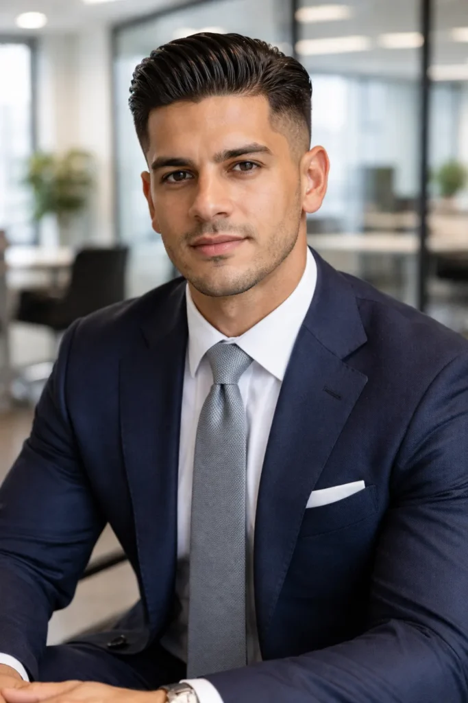 Cuban Slick Back Taper