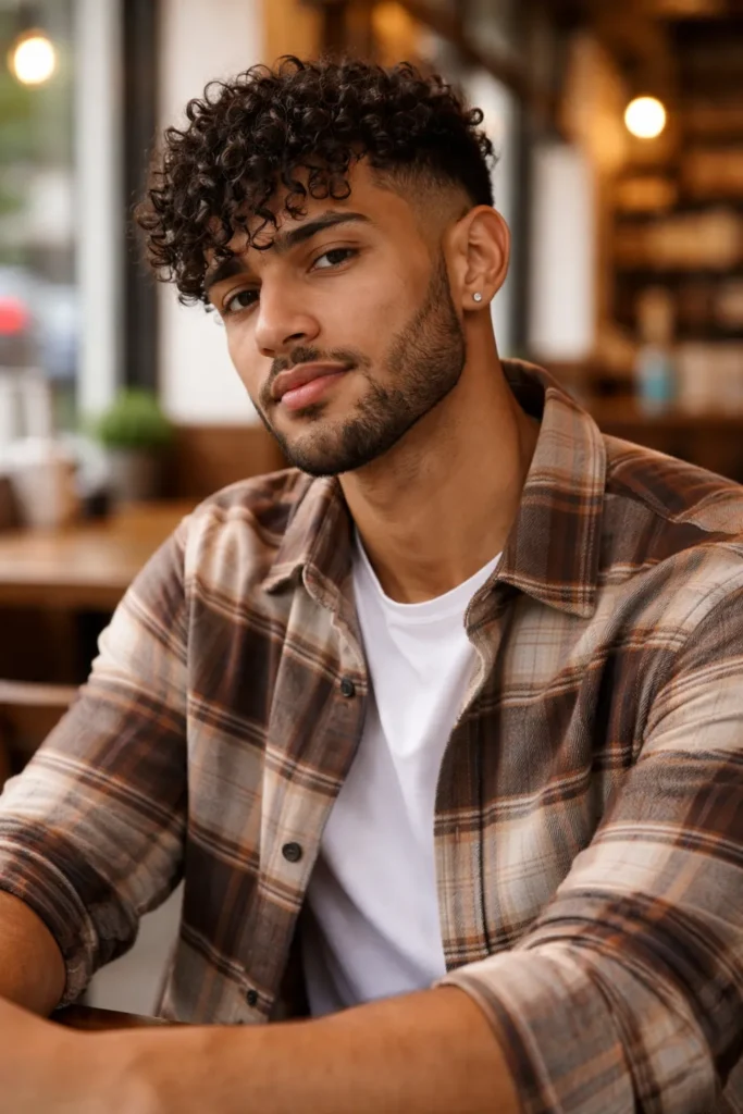 Curly Fringe Drop Broccoli Cut