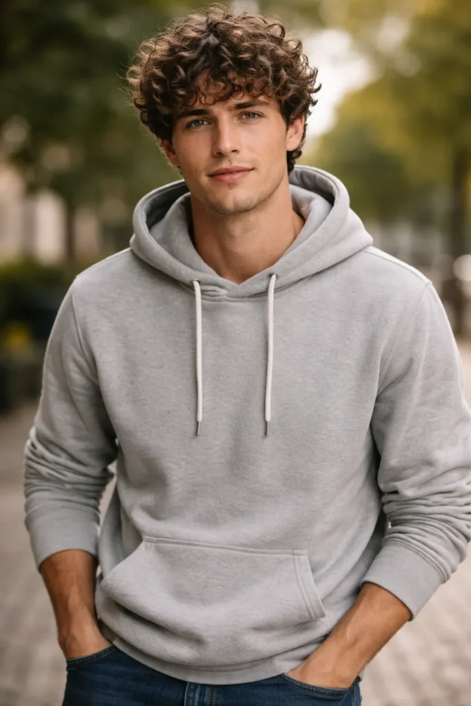 Curly Mop Cut (Refined Version)