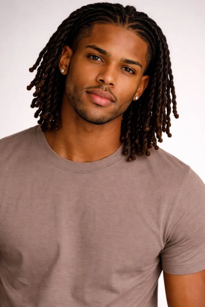 Curved Hairline Locs