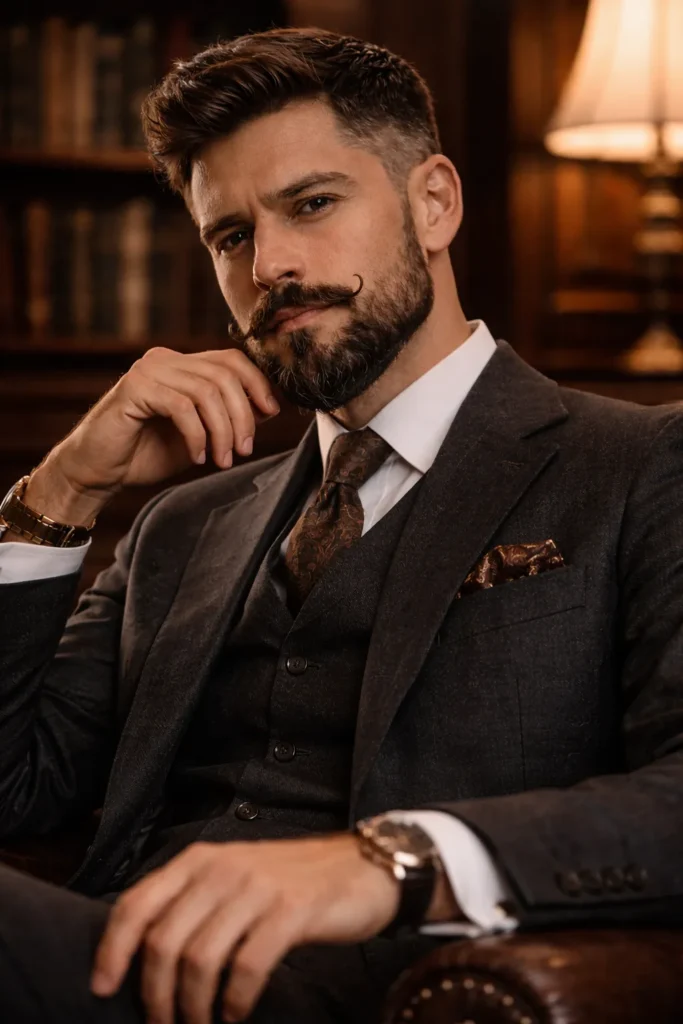 Curved Verdi Beard Style