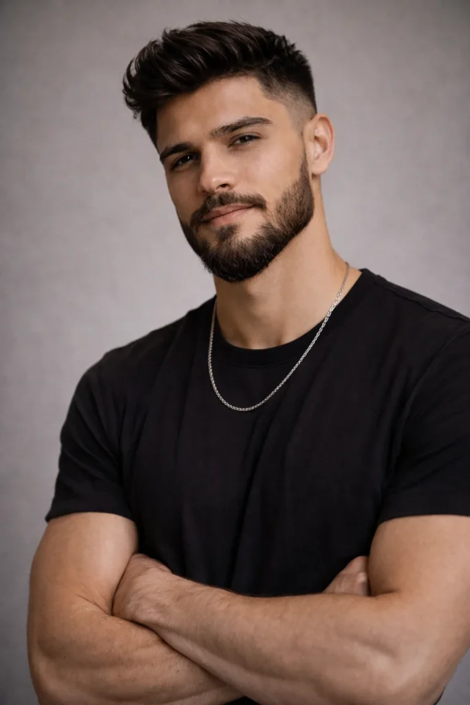 Defined Hollywoodian Beard