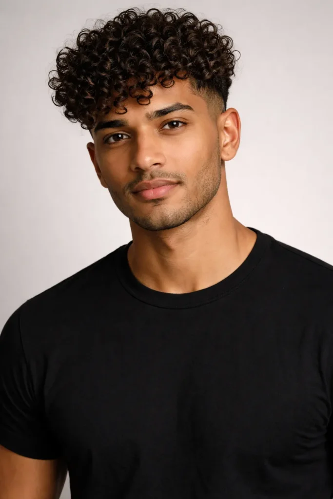 Defined Ringlet Broccoli Cut