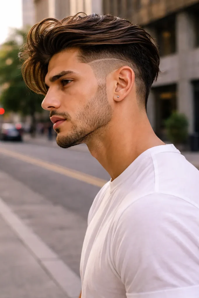 Disconnected Razor Flow with Natural Fall