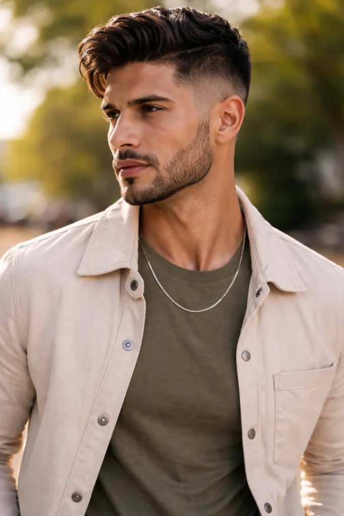 Drop Fade with Short Top