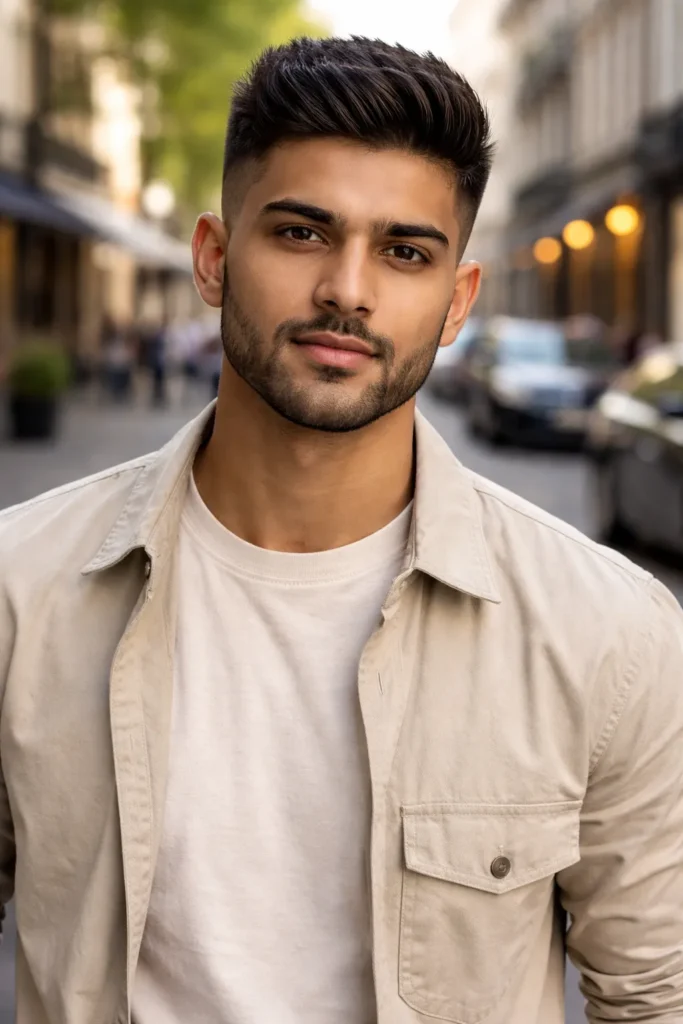 Fade with Lifted Fringe