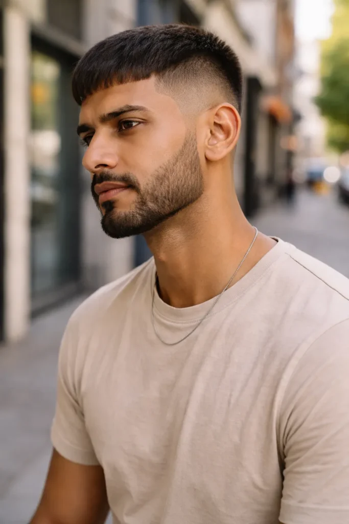 French Crop with Beard Blend