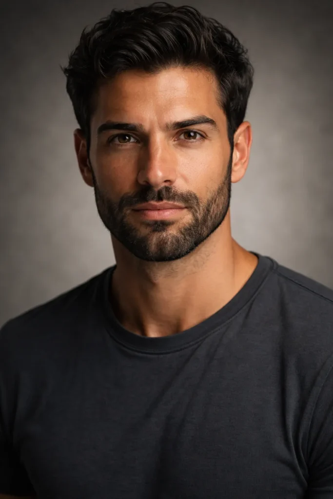 High Cheek Medium Beard