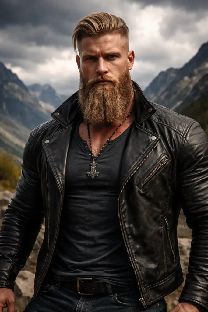 Hybrid Viking Fade Beard