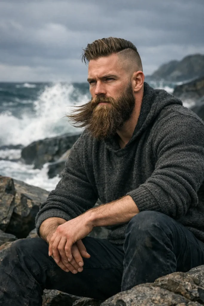 Hybrid Viking Fade Beard