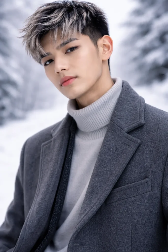 Icy Blonde Highlights