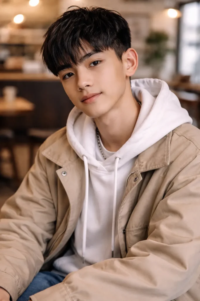 Korean-Inspired Two-Block Cut