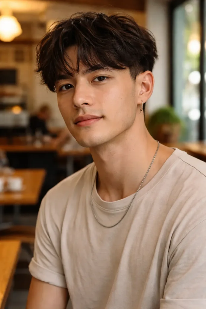 Korean Soft Layer + Mid Taper Fade