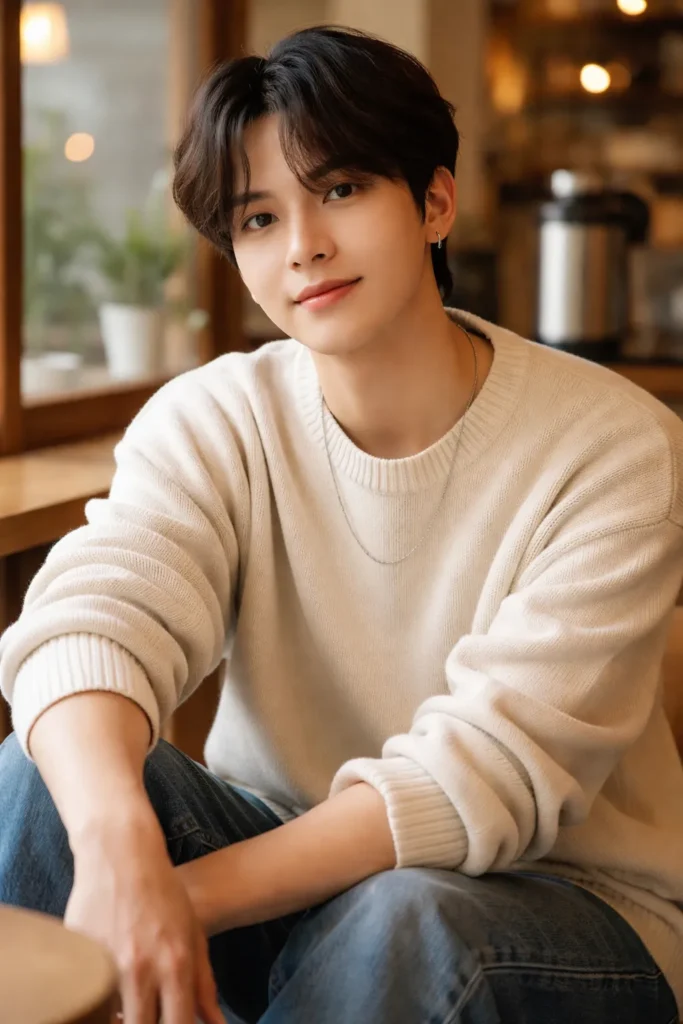 Layered Curtain Bangs