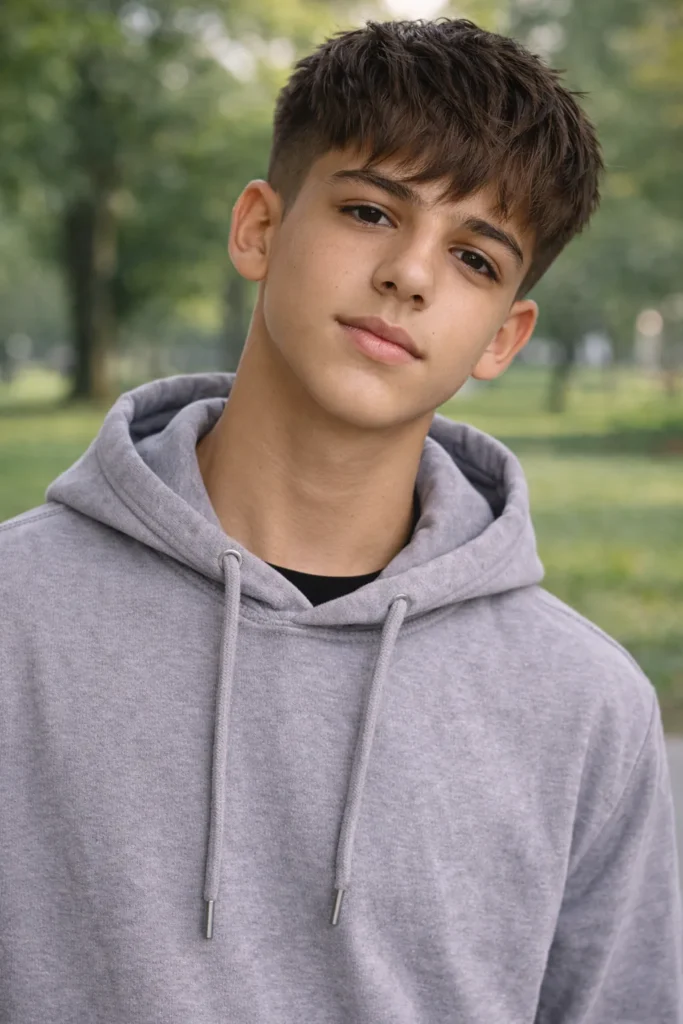 Layered Fringe with Tapered Sides