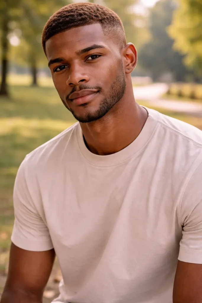 Light Brown Crew Cut