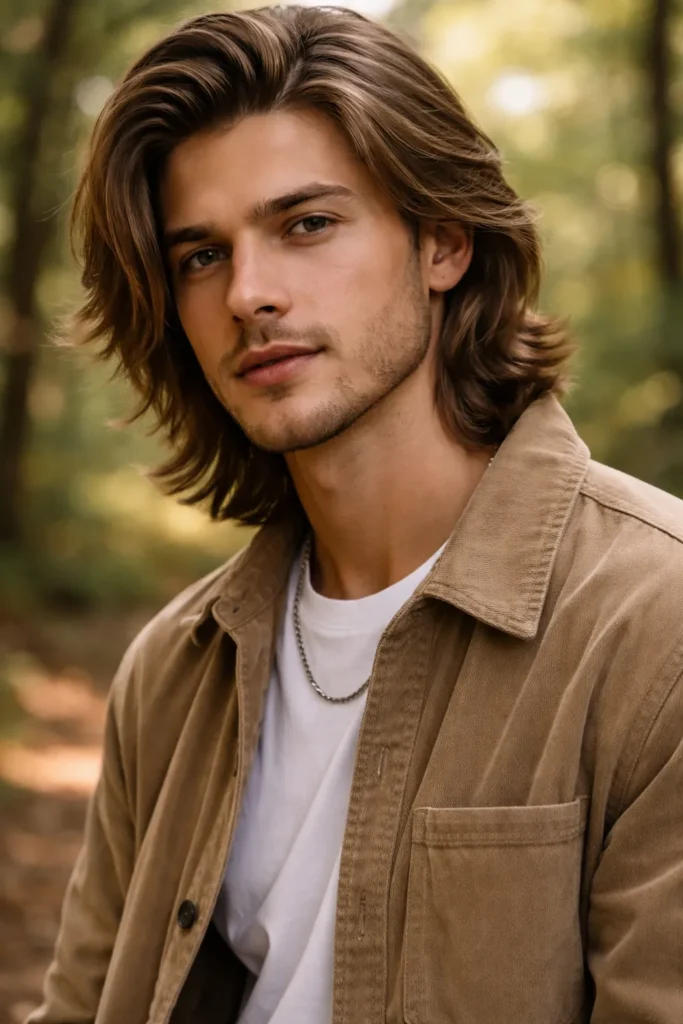 Light Brown Long Layers