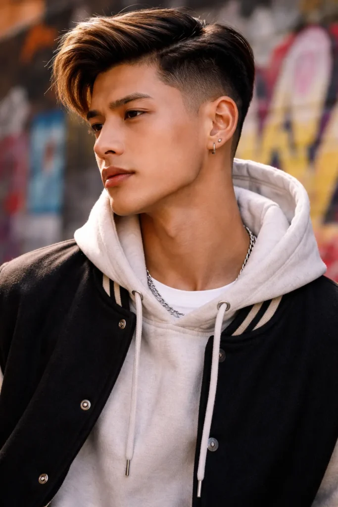 Light Brown Undercut