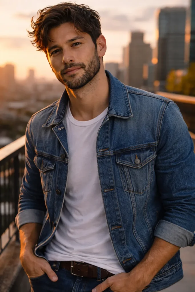 Loose Medium Beard with Natural Growth Flow