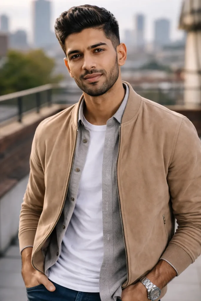 Low Fade with Brush Up