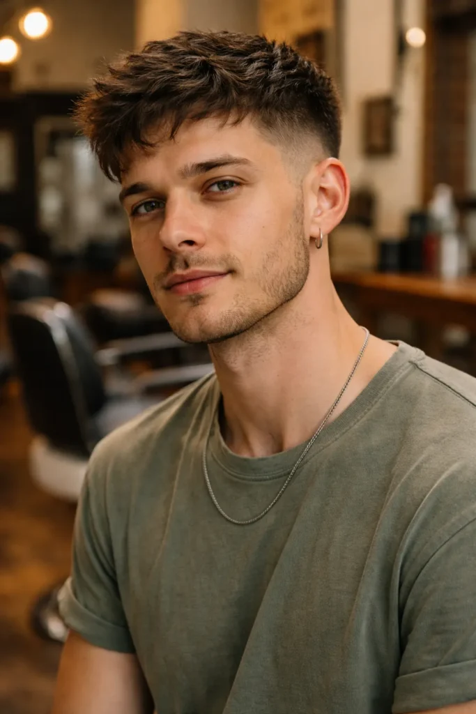 Low-Volume Crop + Mid Taper Fade