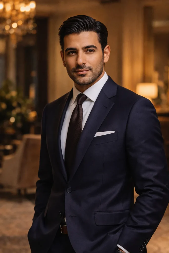 Luxury Comb Over Look