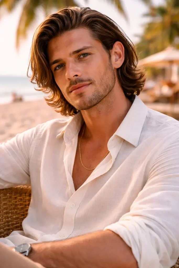 Medium Length Tuck-Back Cut