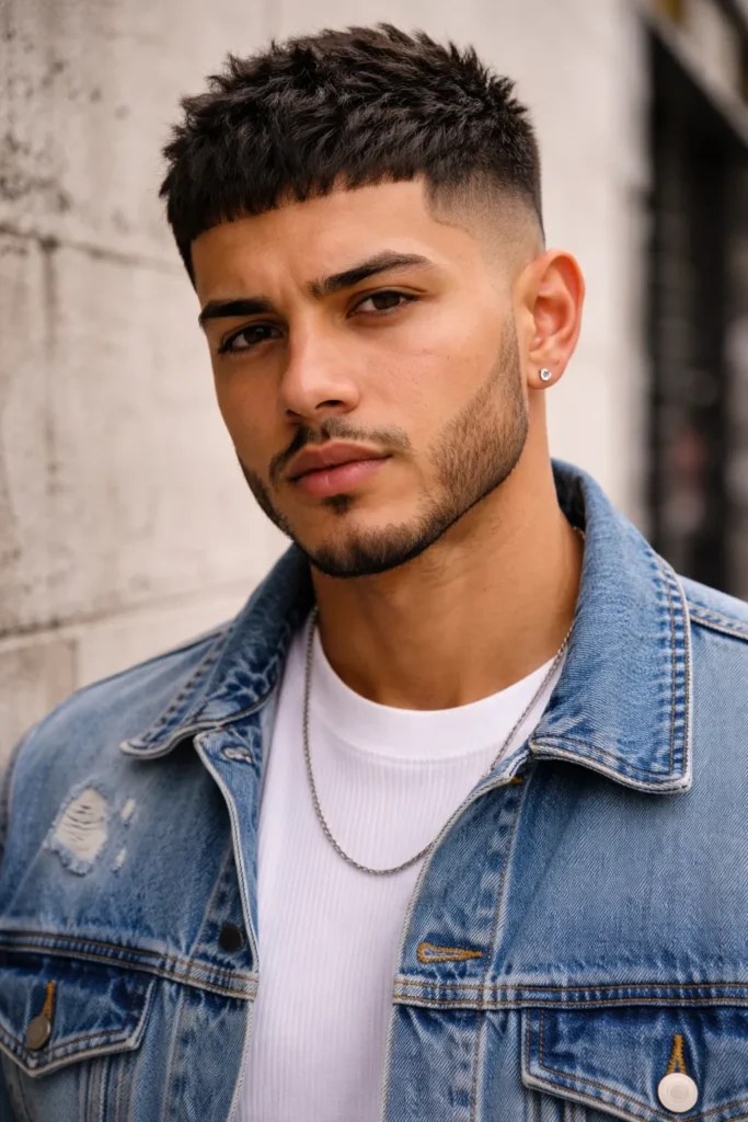 Mexican Textured Crop Fade