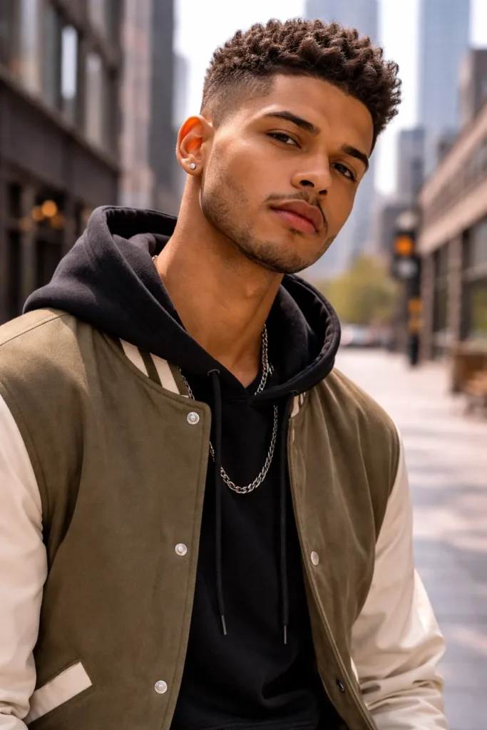  Mid Fade with Textured Top