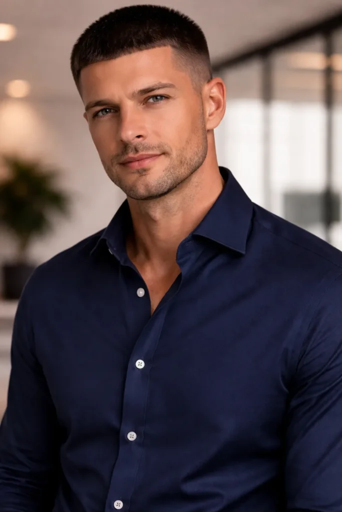 Minimal Caesar for Receding Hairline