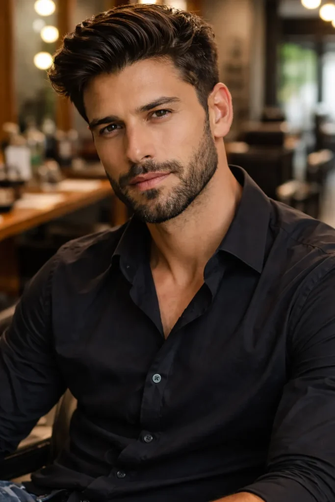 Modern Anchor Beard with Sharp Finish