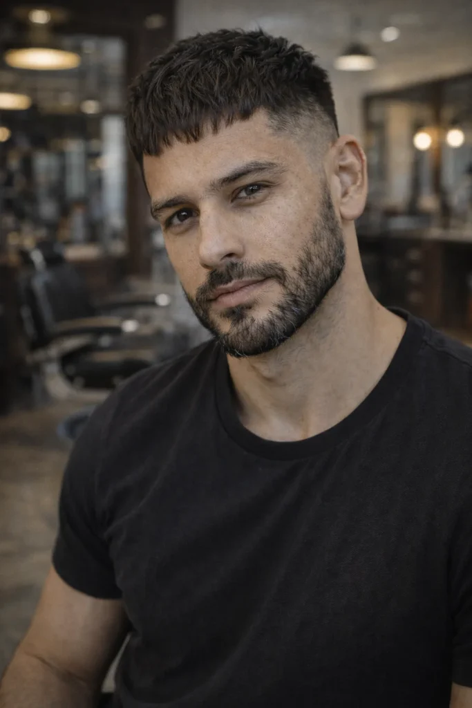 Modern Caesar with Deep Texture