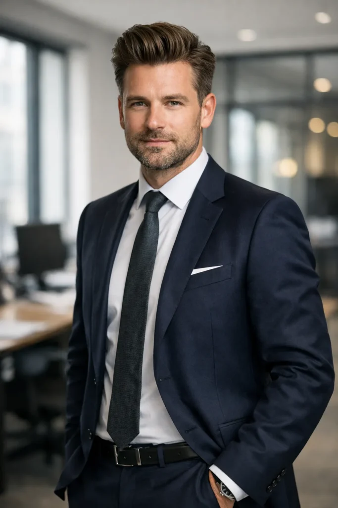 Modern Gentleman Quiff