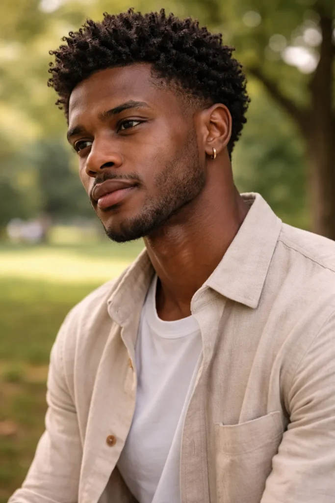 Natural Curl Drop (No Fade)