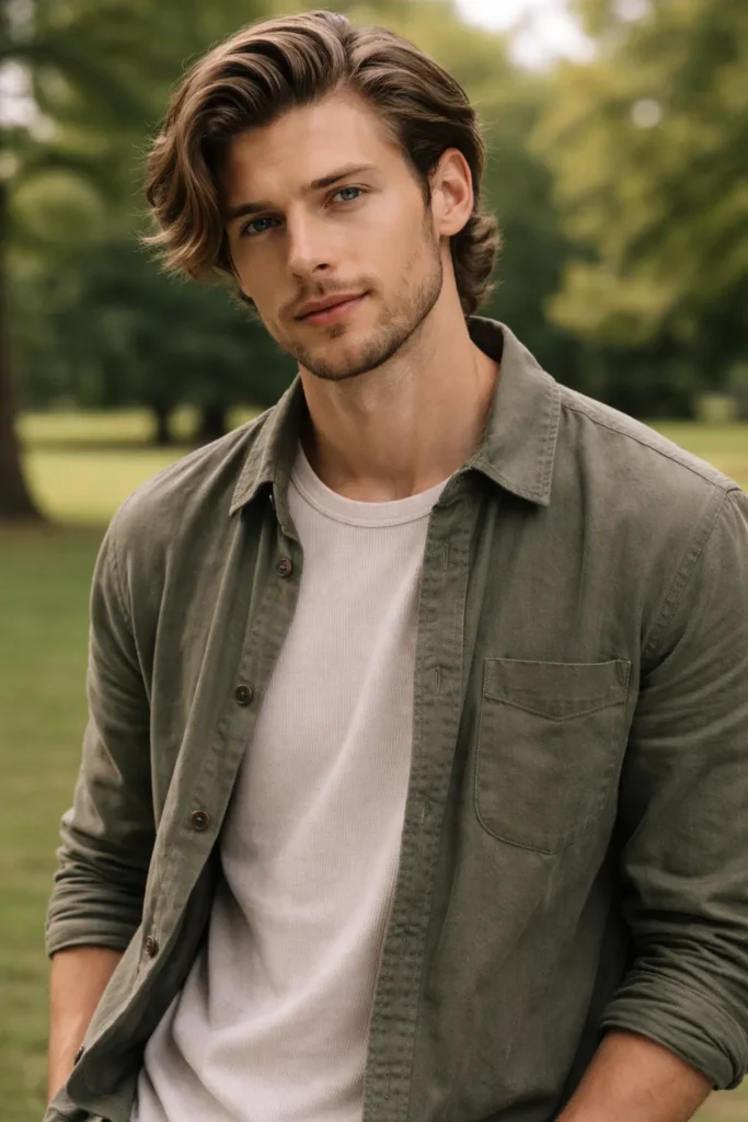 Natural Flow Comb Over