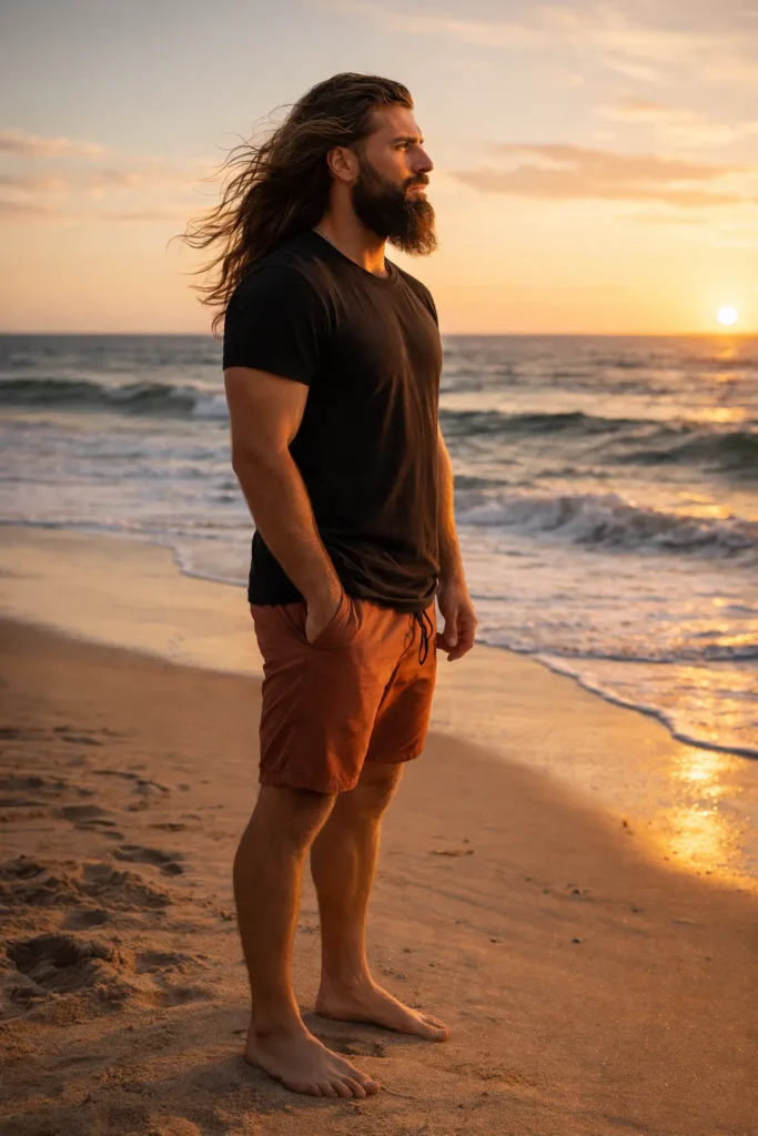 Natural Flow Long Beard