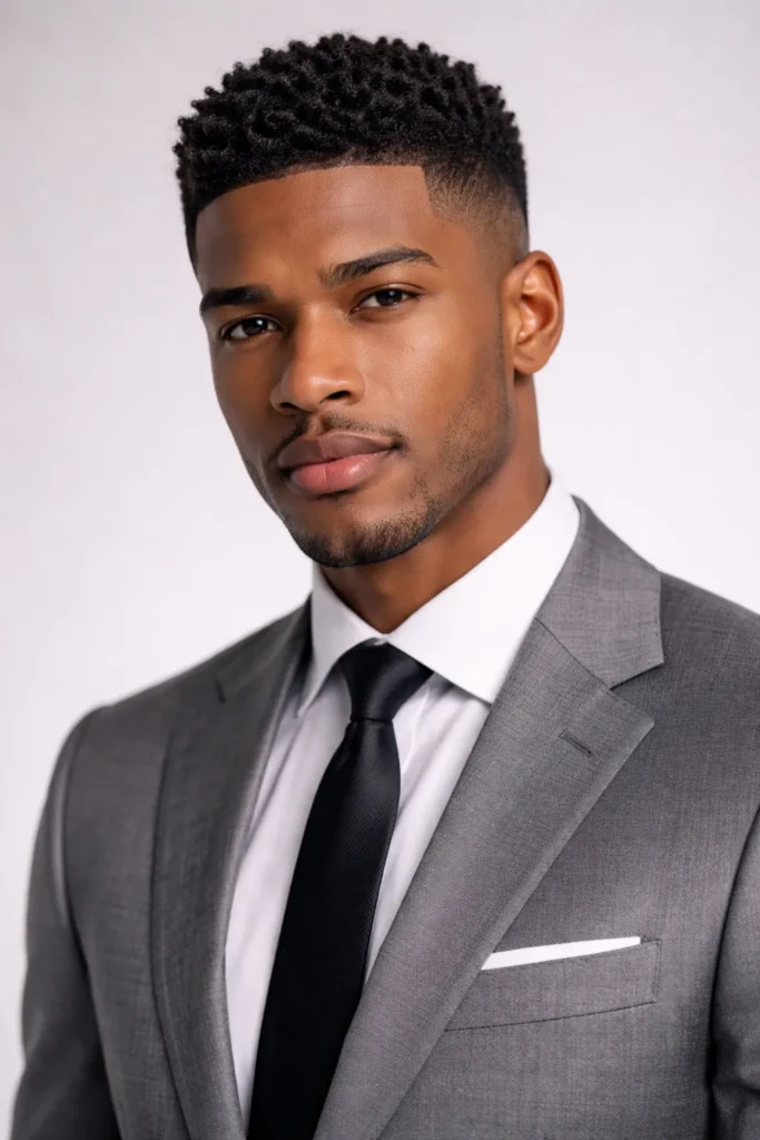 Precision Taper with Editorial Texture