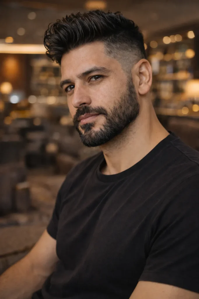 Quiff Skin Fade Undercut