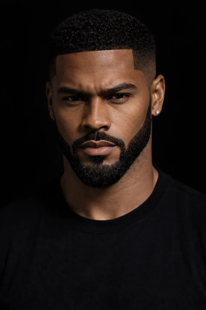 Razor-Edge Fade Beard