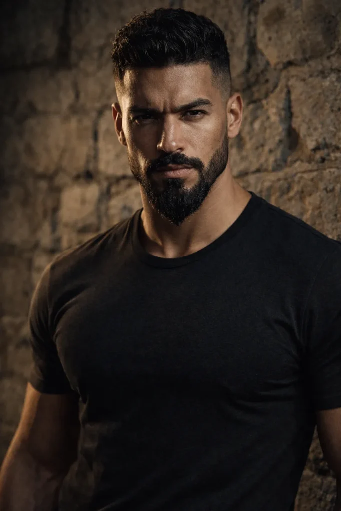 Razor-Taper Spartan Beard